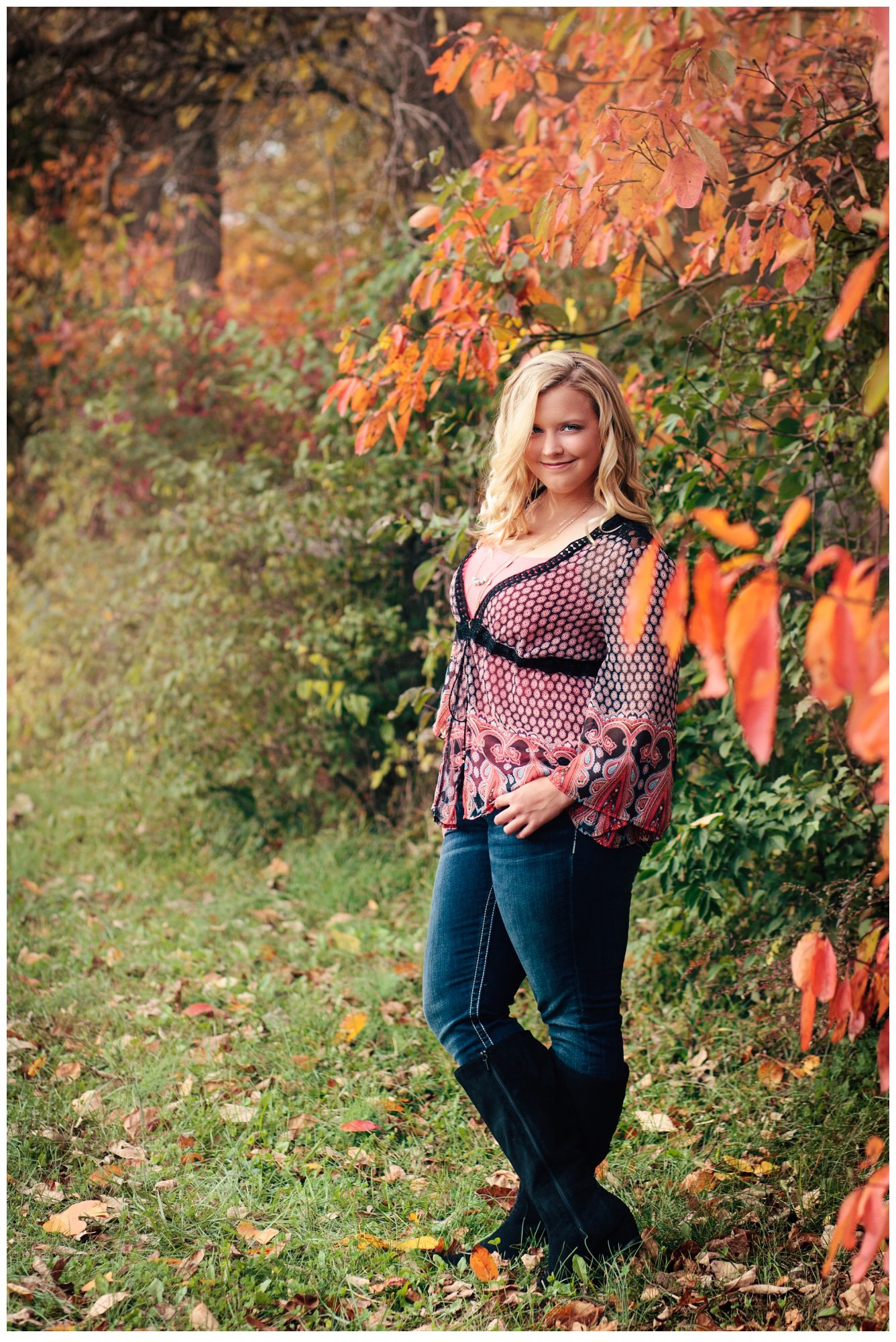 Louisville Outdoor Senior Portrait_0814