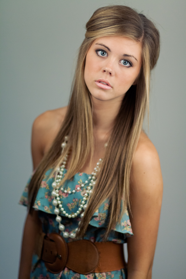 Beautiful Teen Head Shots | Louisville Teen Fashion Photographer