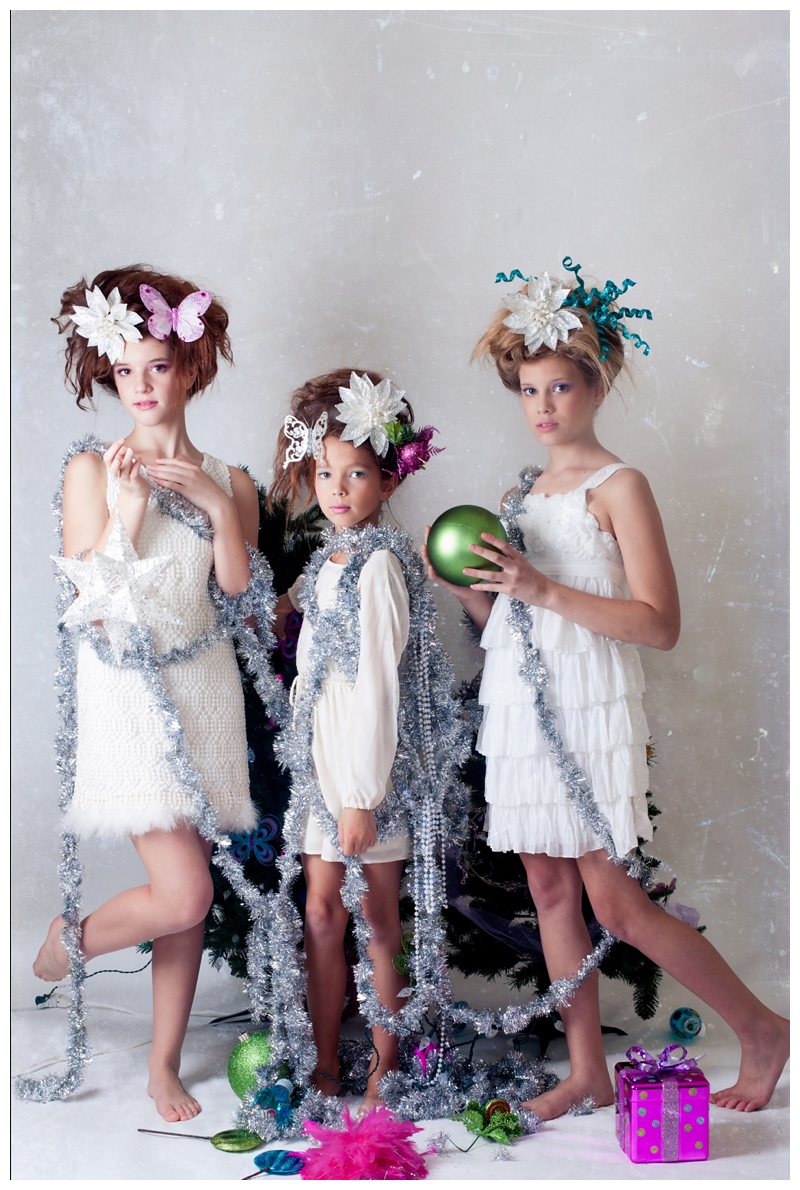 Stylized Holiday Shoot | Louisville Child Fashion Photographer