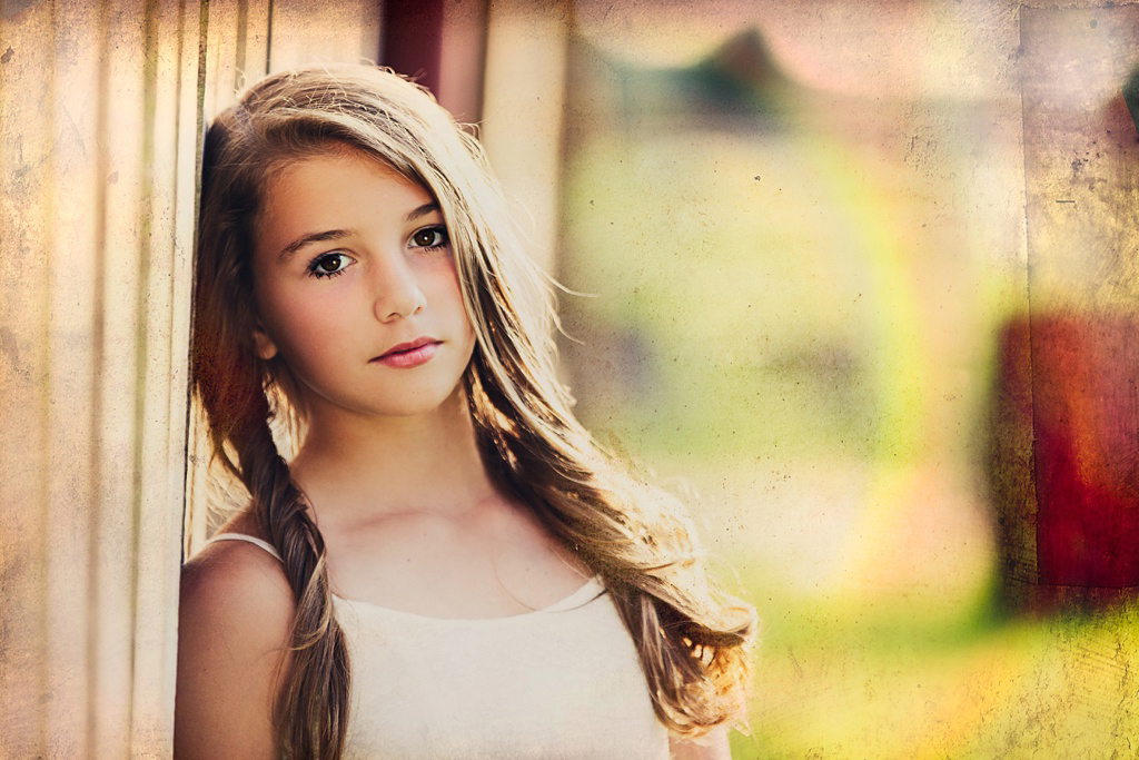 Child Model Portrait of the Day Louisville Fashion Photographer 