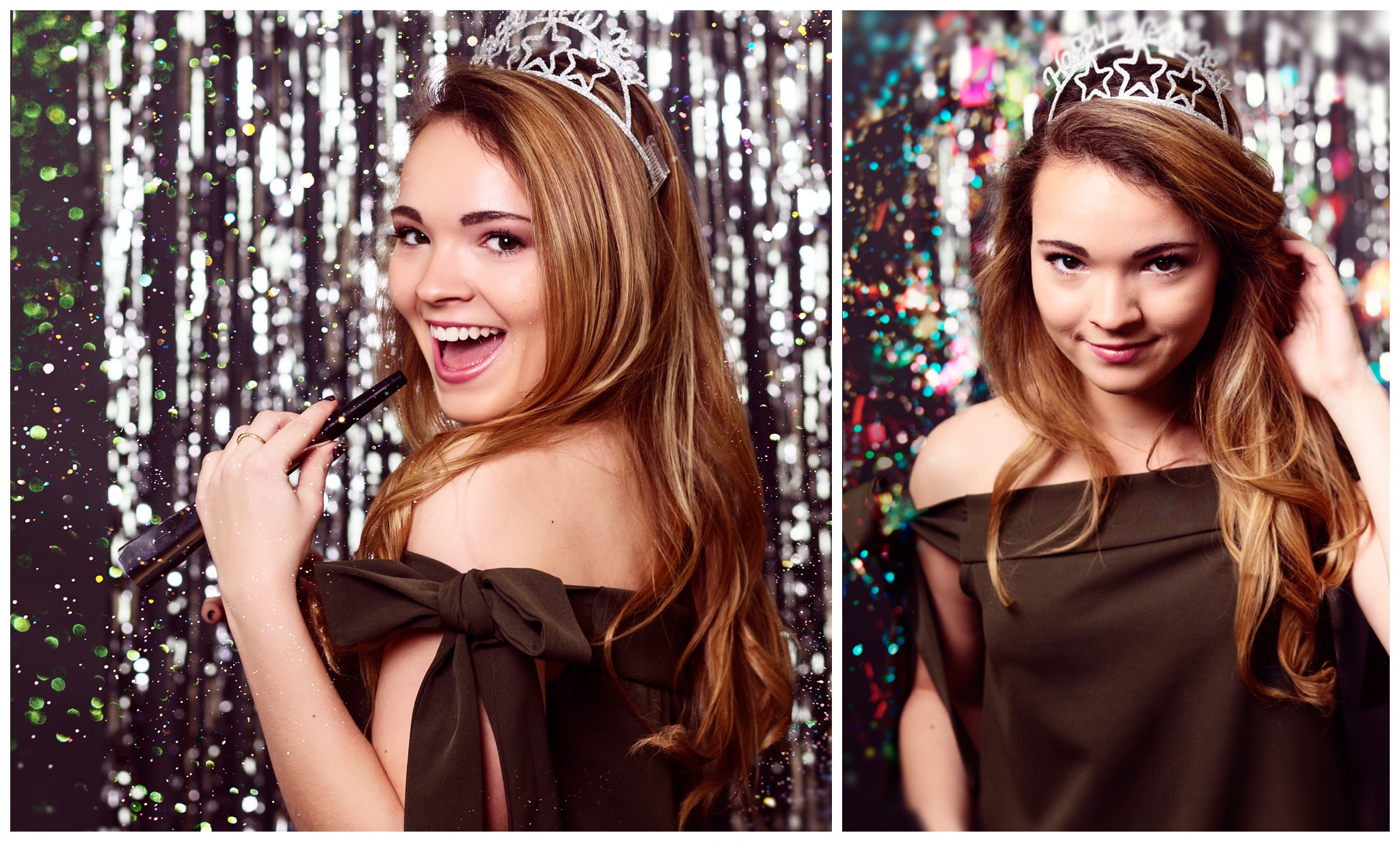 Louisville New Years Eve Themed Photo Shoot Senior Photographer