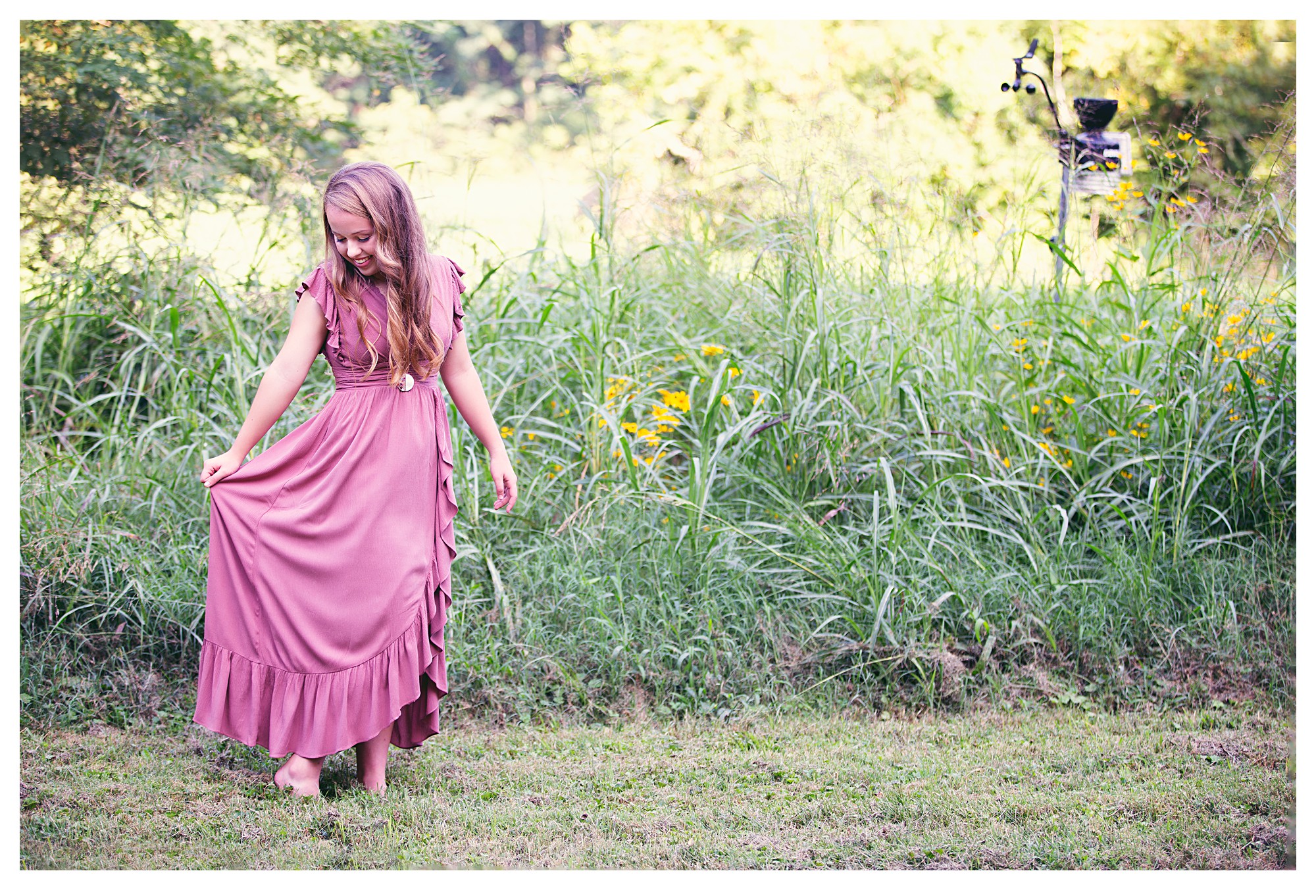 Louisville Senior Photoshoot at Blackacre Farm