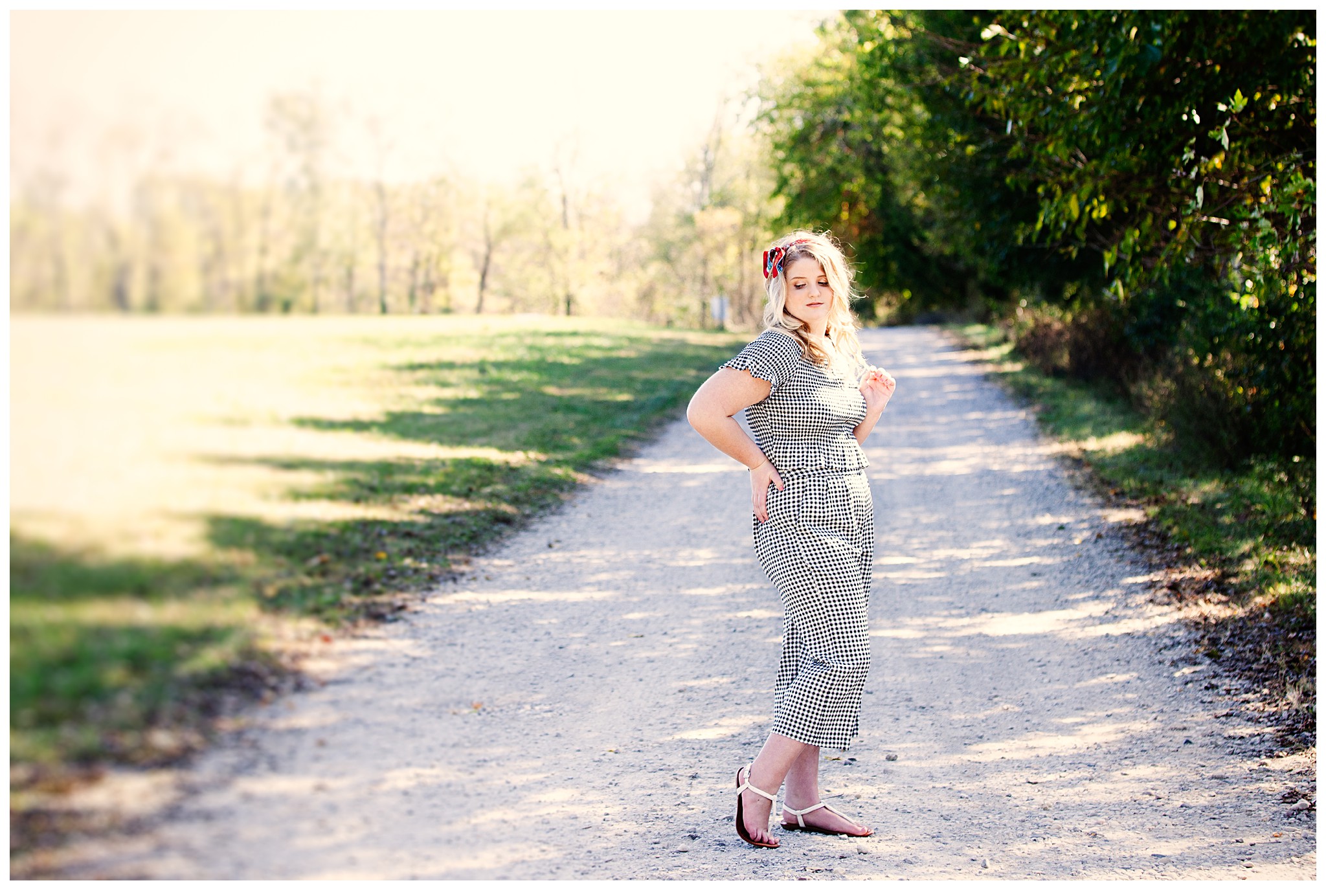 Louisville Senior Picture at Blackare Farm