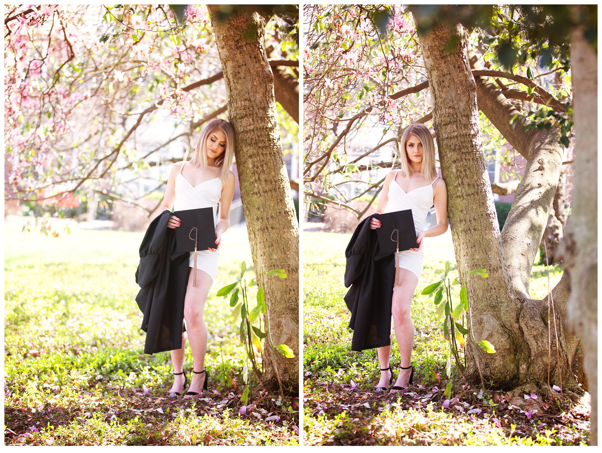 Spring College Graduation Picture, University of Louisville College Photography, Louisville Senior Photographer, Louisvile Senior Photography