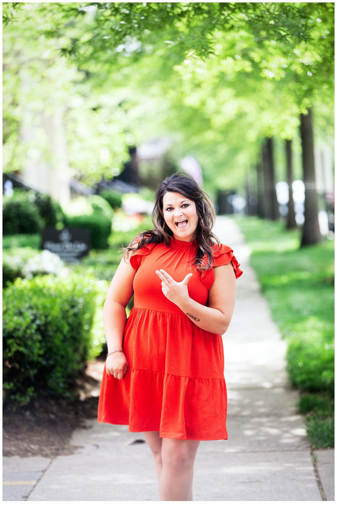 Erin An Exciting Graduation Shoot at Norton Commons