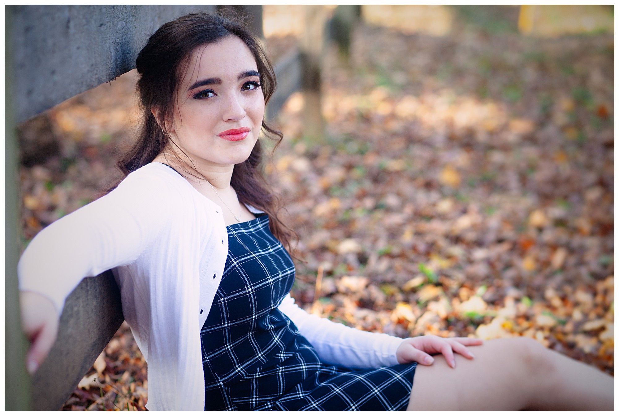 Louisville Fall Senior Pictures at Blackacre Nature Preserve